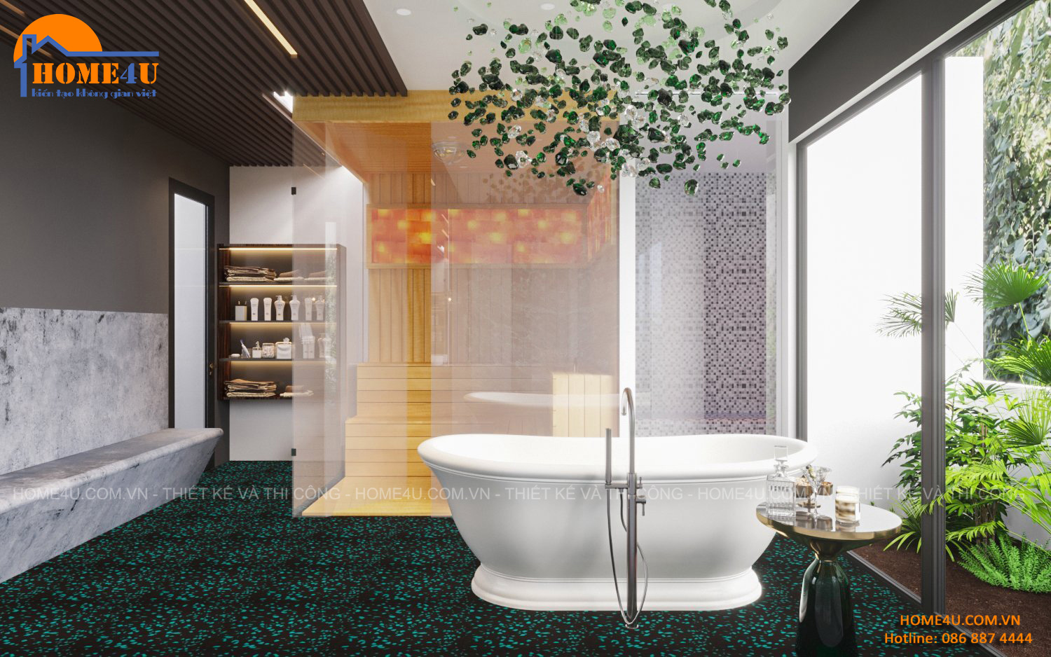Thiết kế nội thất nhà phố 7 tầng hiện đại anh Tuấn - NTNP2013 13