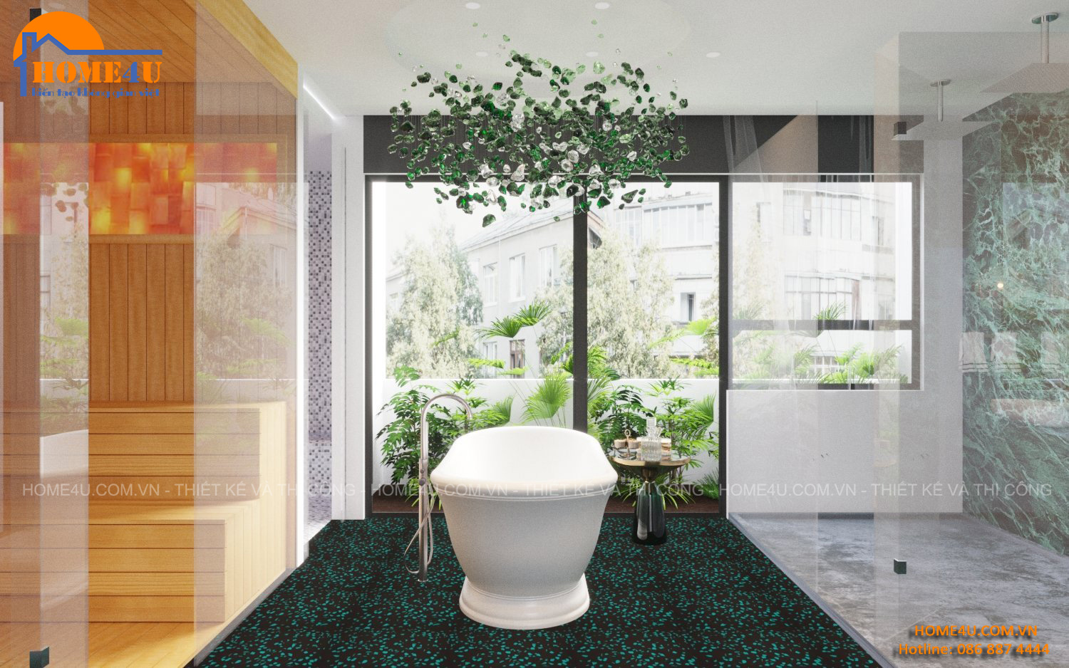 Thiết kế nội thất nhà phố 7 tầng hiện đại anh Tuấn - NTNP2013 15