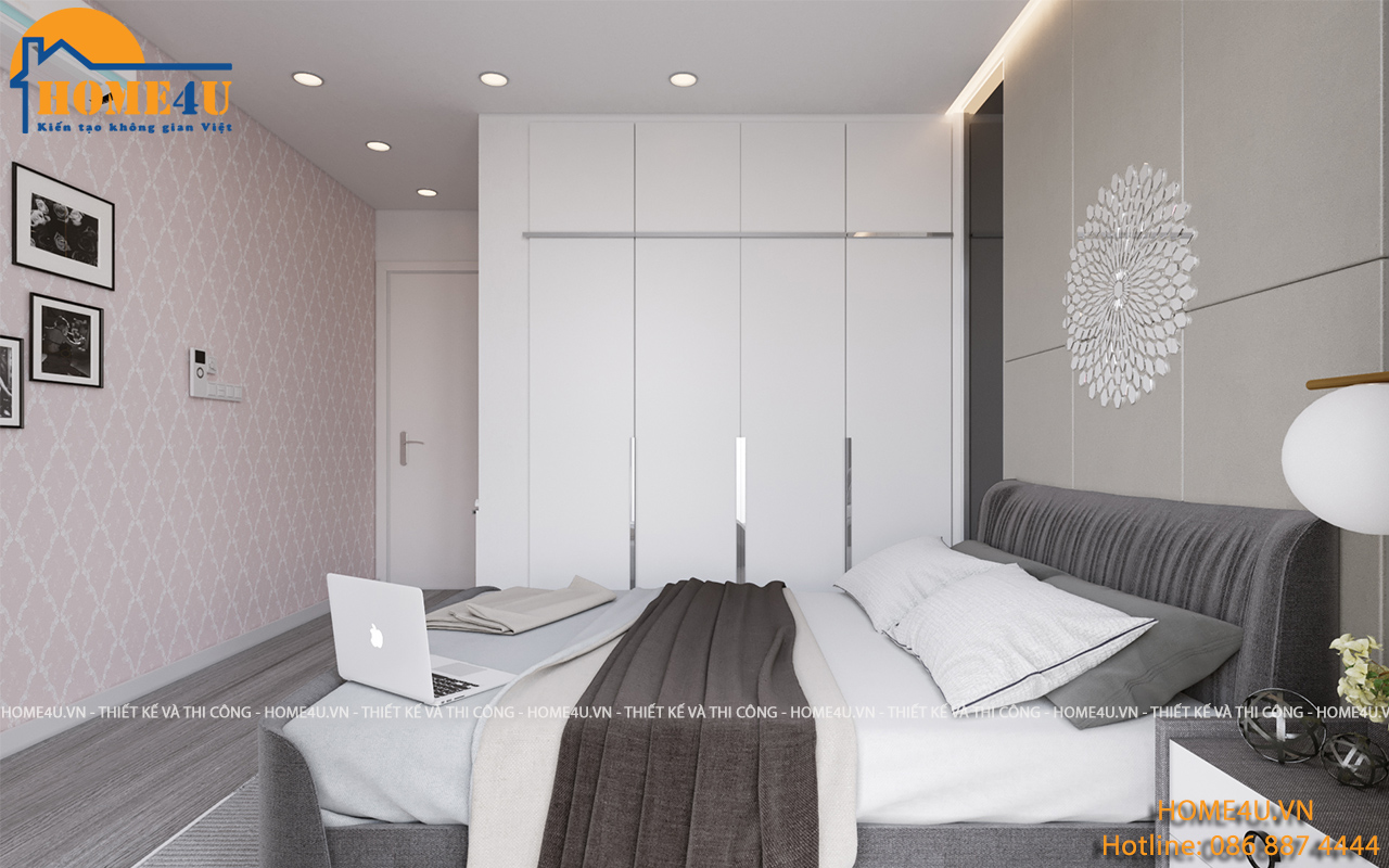 Mẫu thiết kế nội thất phòng ngủ hiện đại - NTPN2001