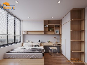 Mẫu thiết kế nội thất chung cư IA 20 CIPUTRA hiện đại - NTCC2004