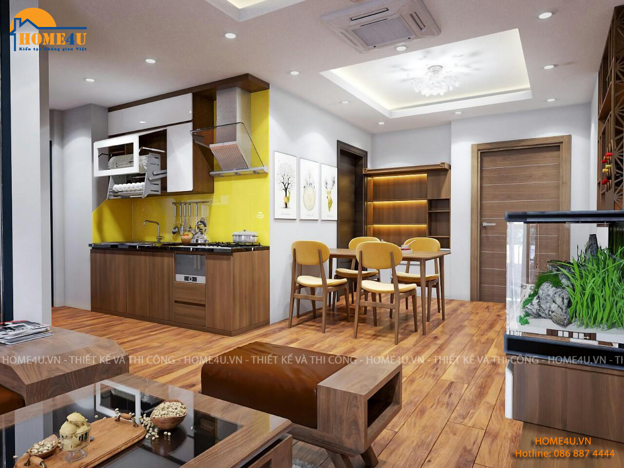 Mẫu thiết kế nội thất chung cư An Bình City hiện đại cô Trâm ...