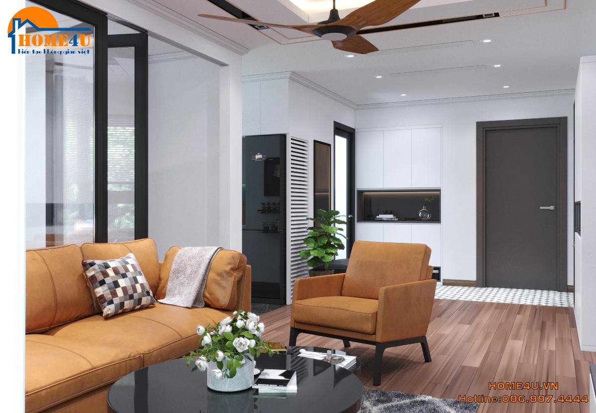 Mẫu thiết kế nội thất chung cư Vinhomes Smart City anh Hà - NTCC2060